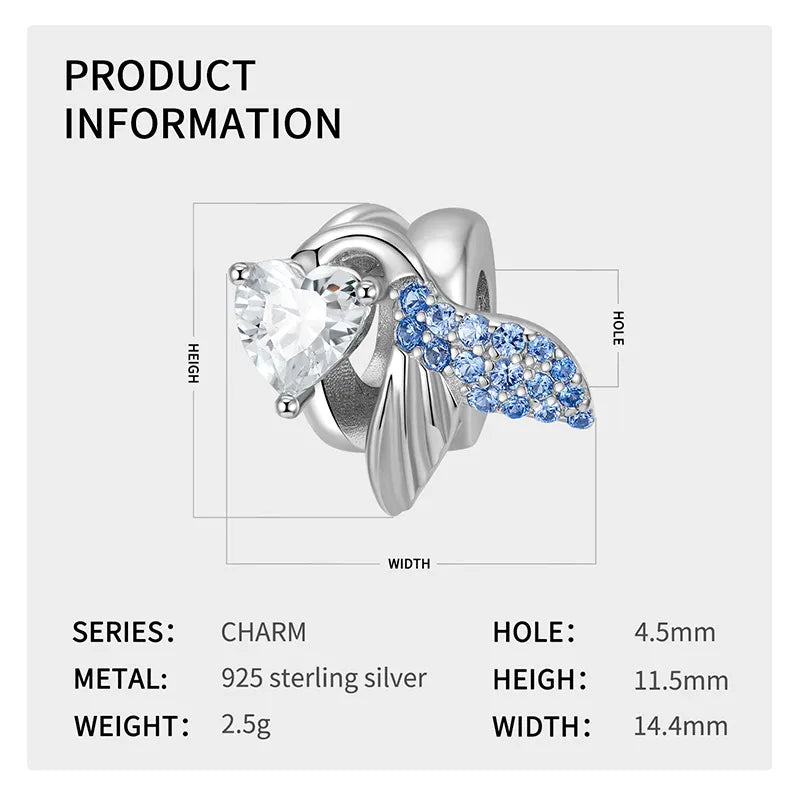 Mermaid Love Ring Bead