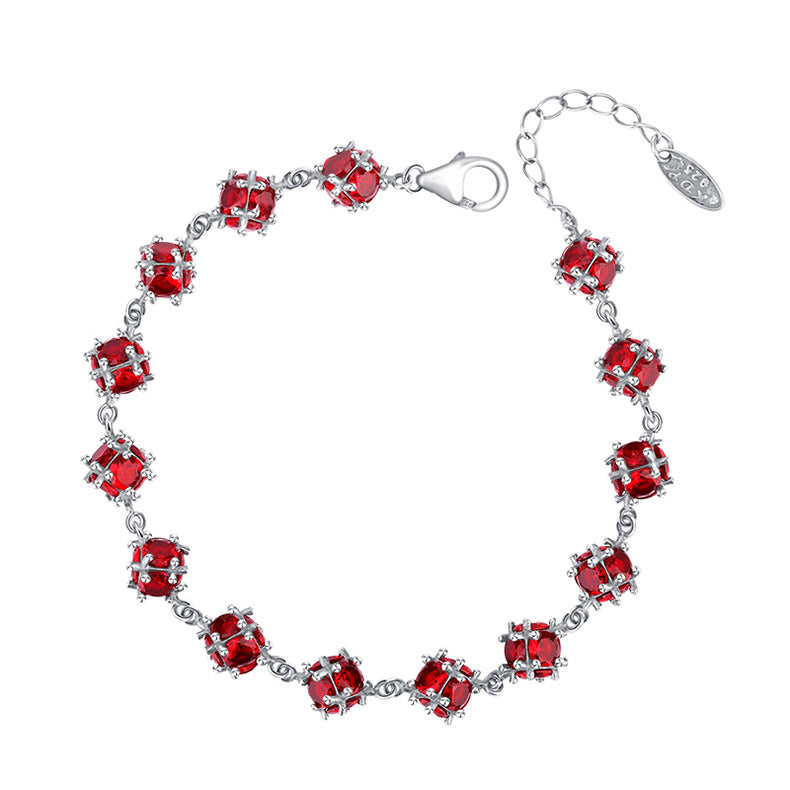 Red Lucky Ball Bracelet