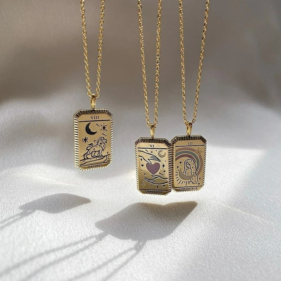 Celestial Tarot Constellation Necklace