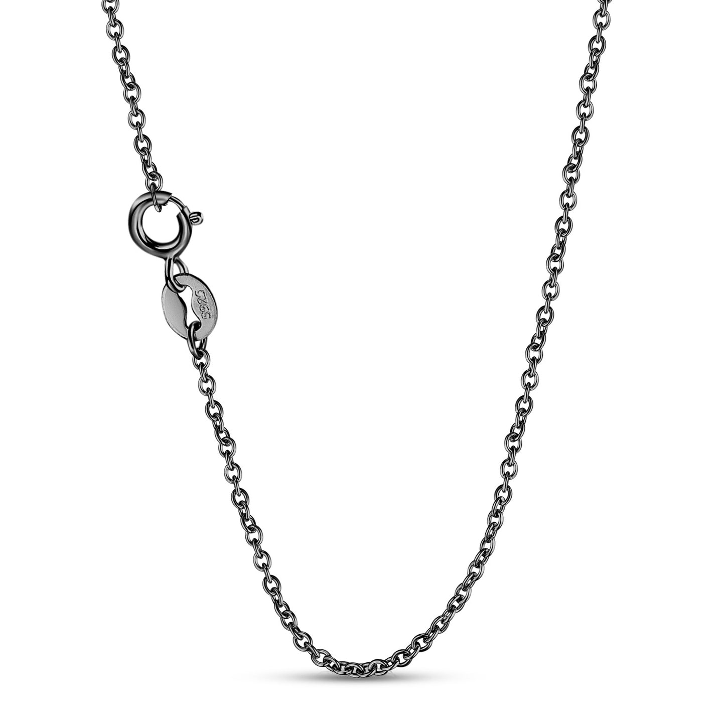 Dark Smoking Skull Halloween Necklace