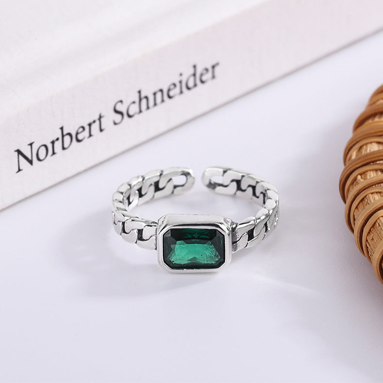 Green Chain Ring