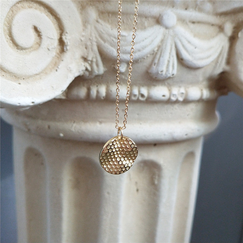 Honeycomb & Bee Necklace