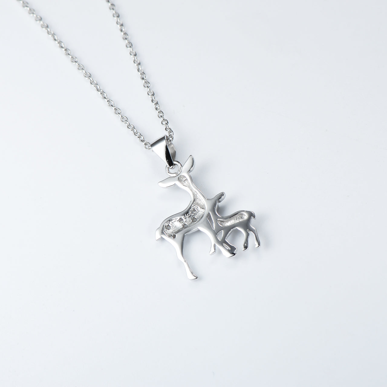 Doe and Fawn Necklace