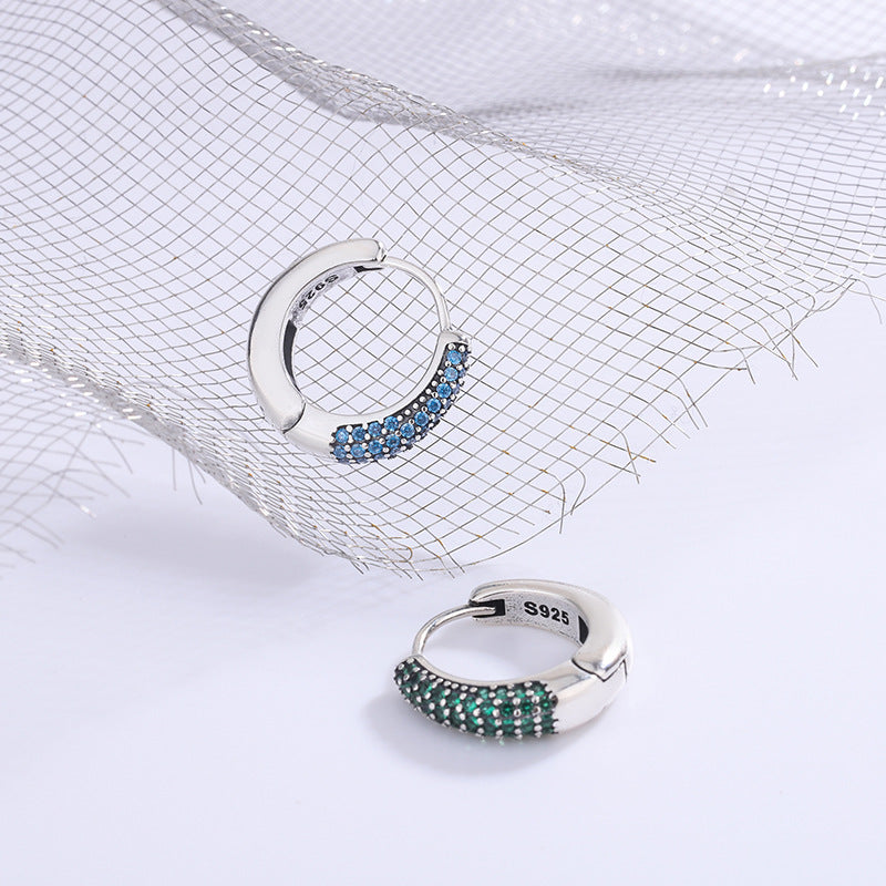 Oval hoop Earrings