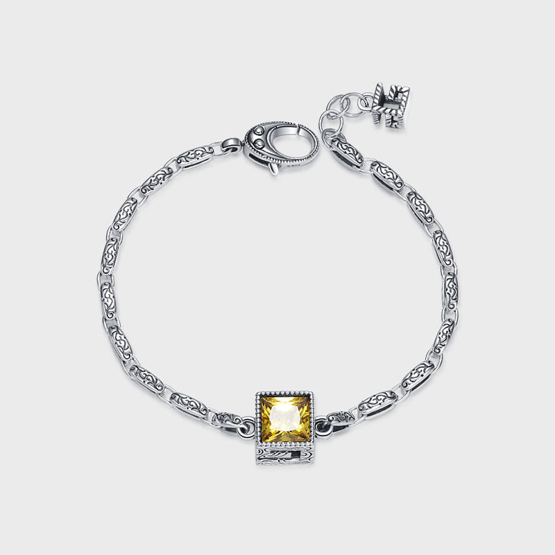 Large G Cubic Bracelet
