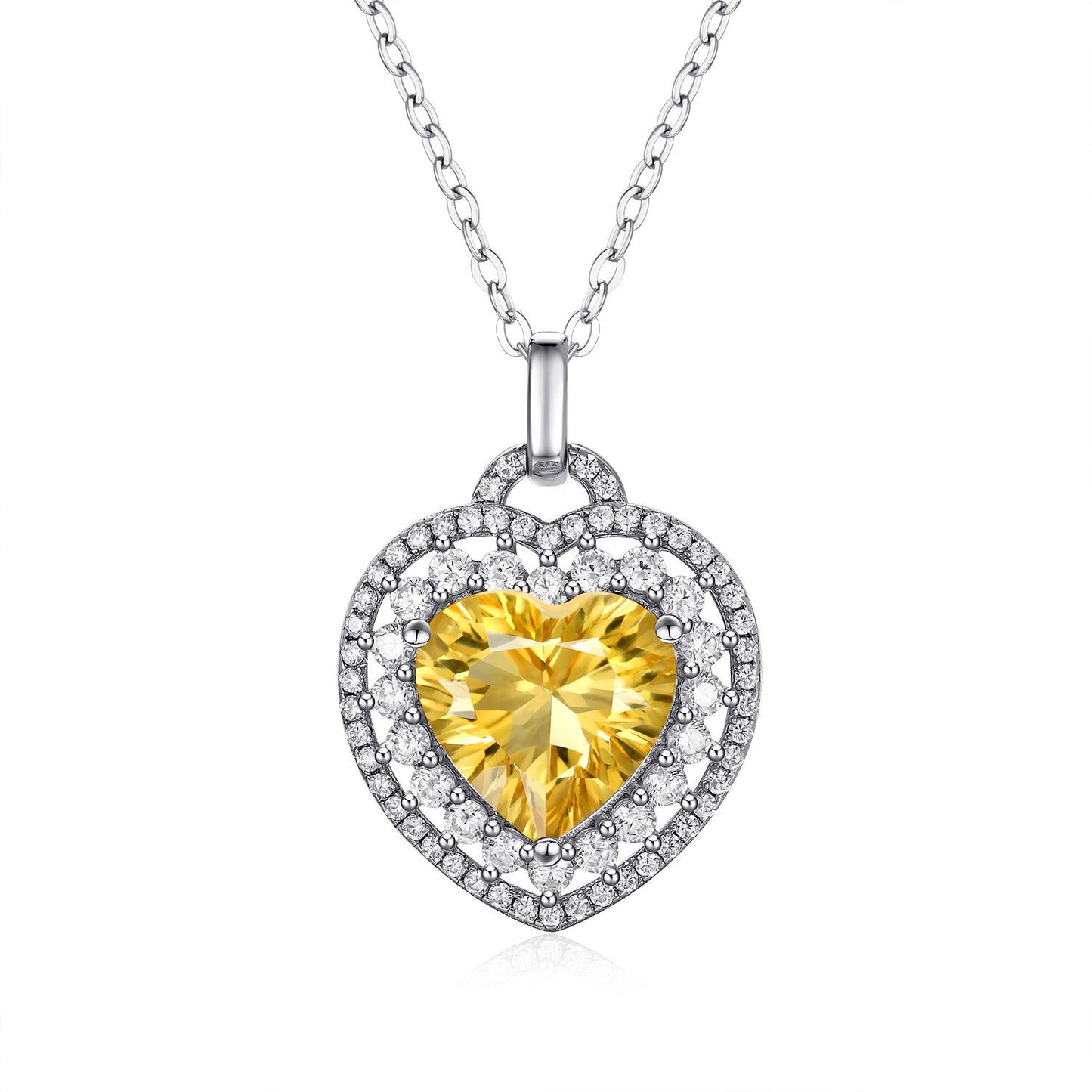 Golden Heart Radiance Necklace
