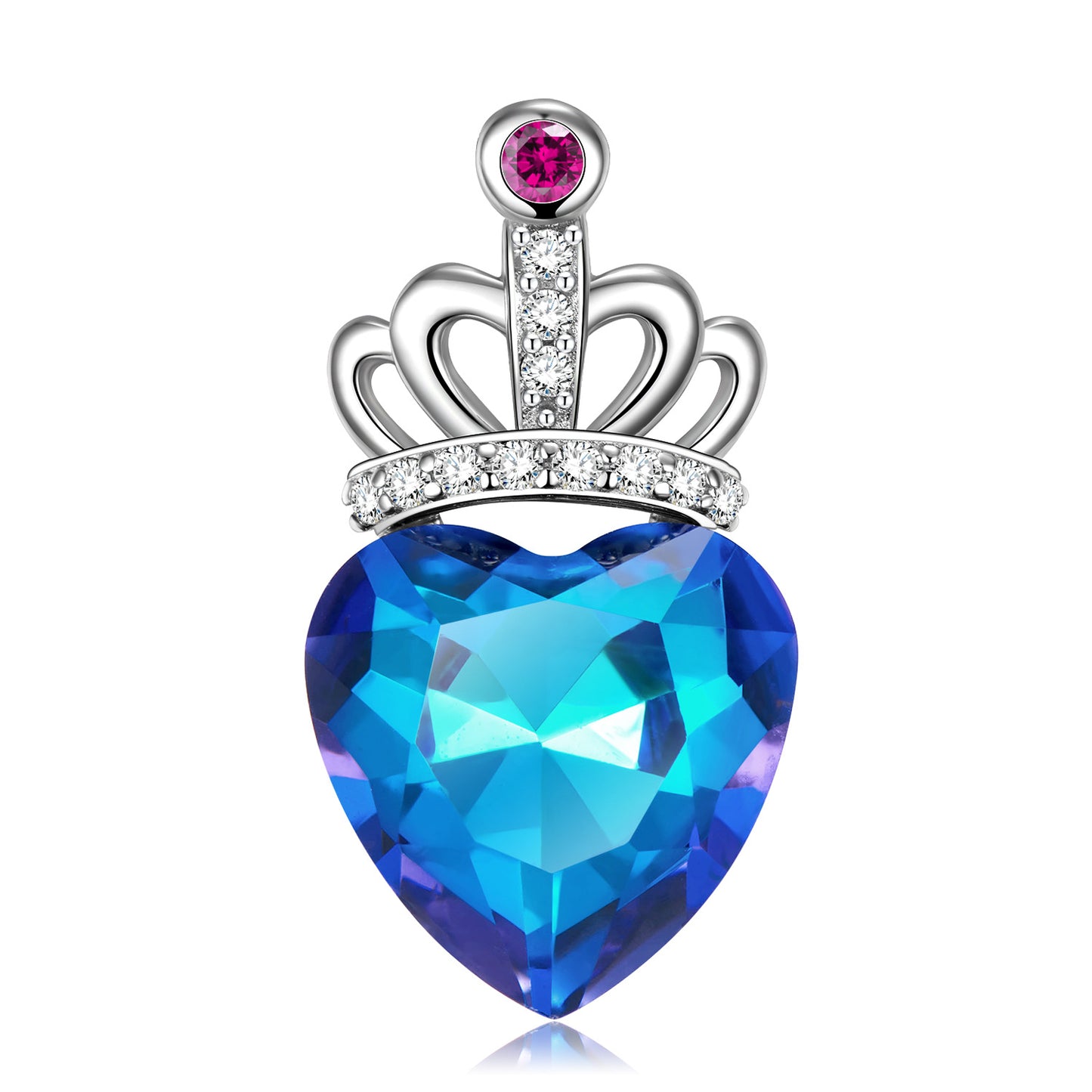 Heart Crown Necklace