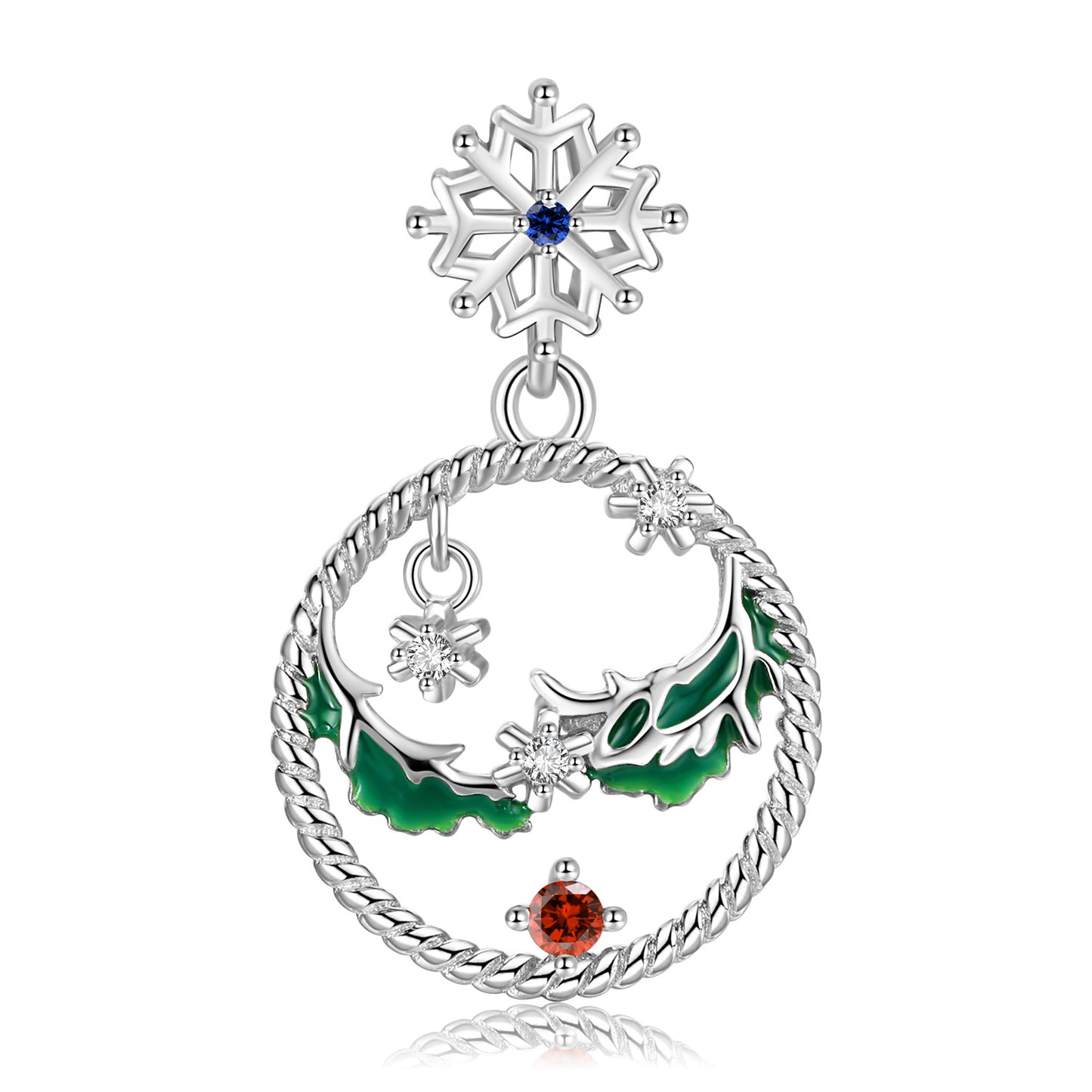 Christmas Snowflake Necklace