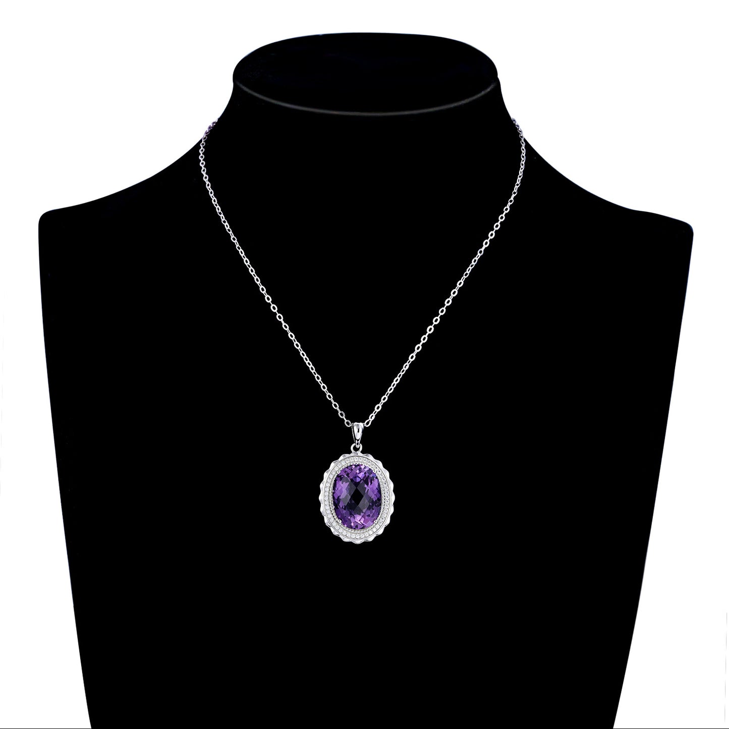 Royal Violet Radiance Necklace