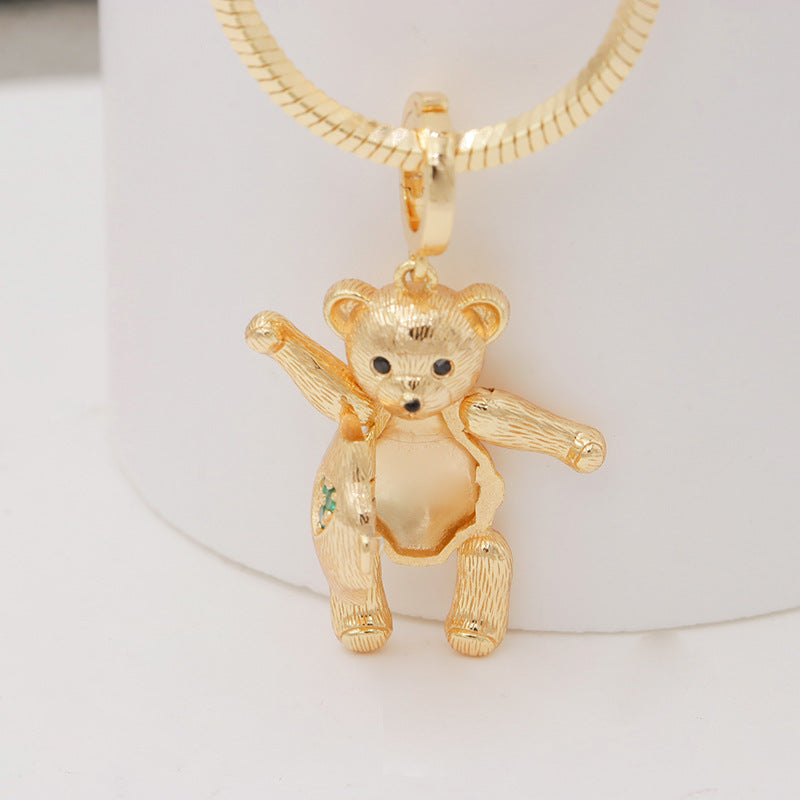 Gold Teddy Necklace
