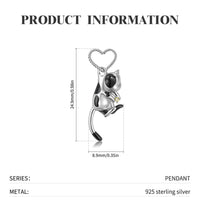 3D Cow Cat Necklace
