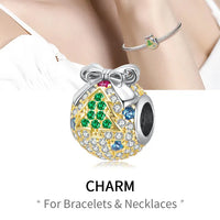 Shiny Christmas Ball Bead