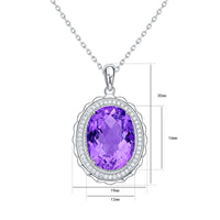 Royal Violet Radiance Necklace