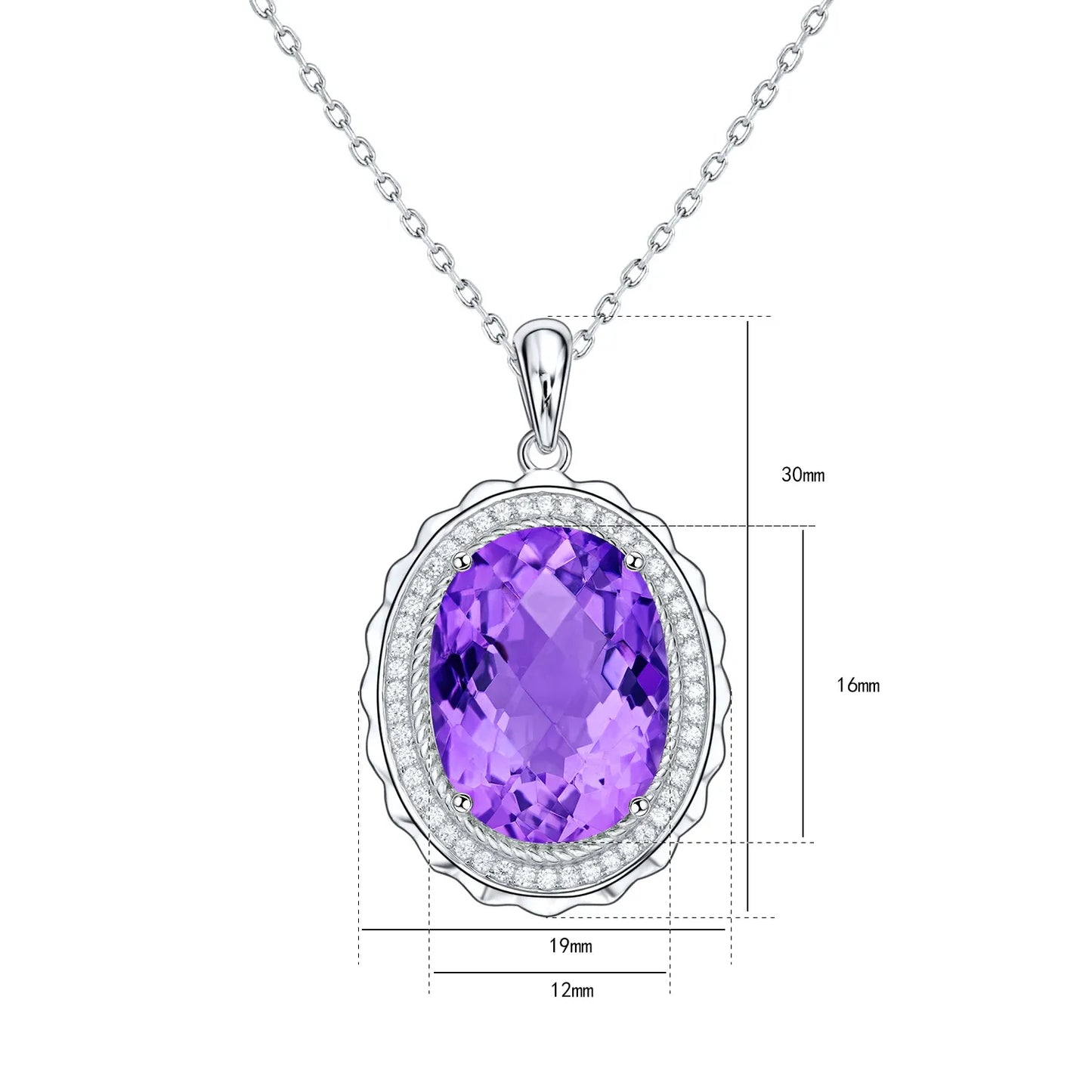 Royal Violet Radiance Necklace