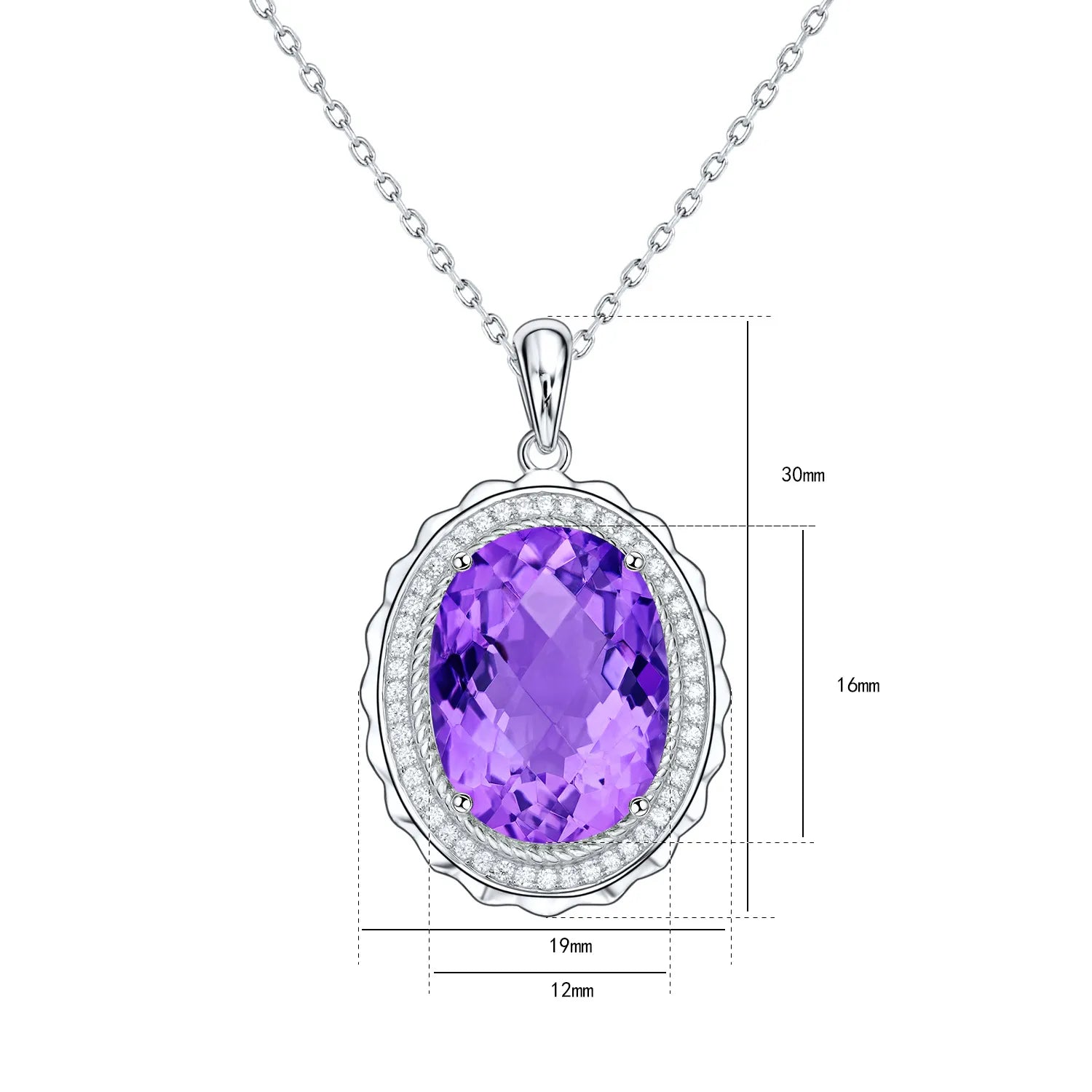 Royal Violet Radiance Necklace