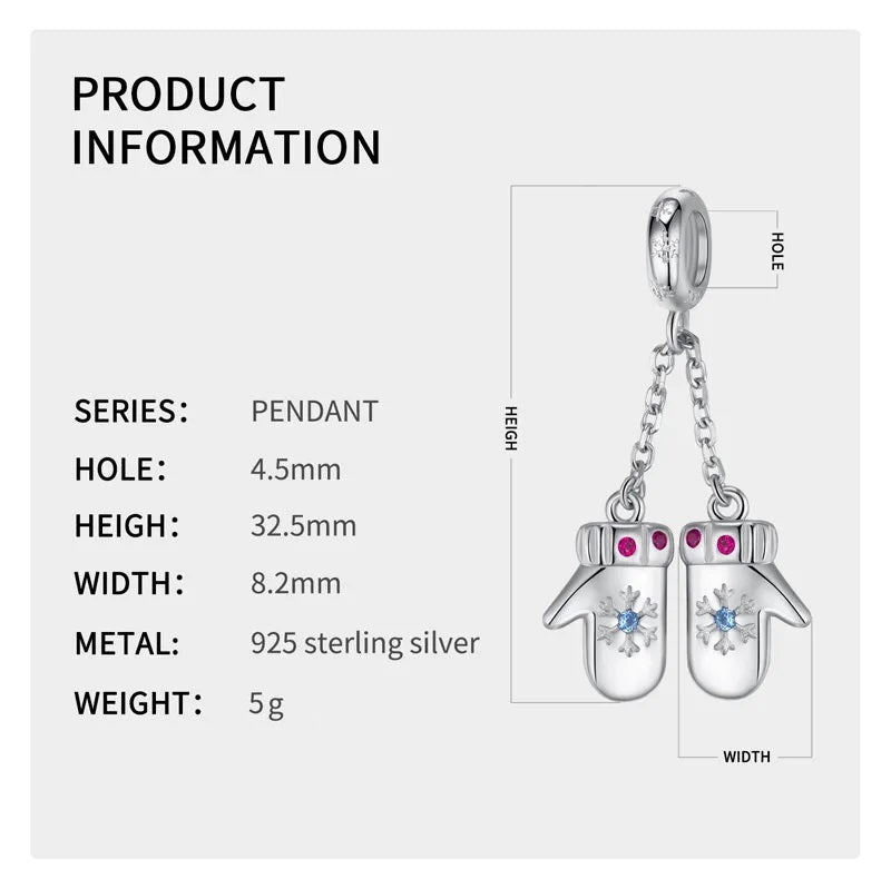 Snowflake Gloves Beads