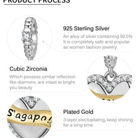 Love You Beads with Greek Tag: S'agapo