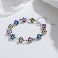 Colored Glass Balls Bracelet