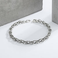 Anchor Letter Cross Bracelet