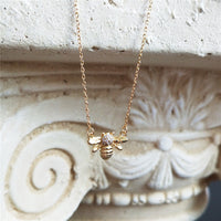 Honeycomb & Bee Necklace
