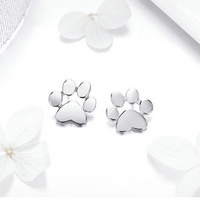 Dog Paw Earrings