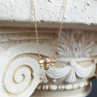 Honeycomb & Bee Necklace