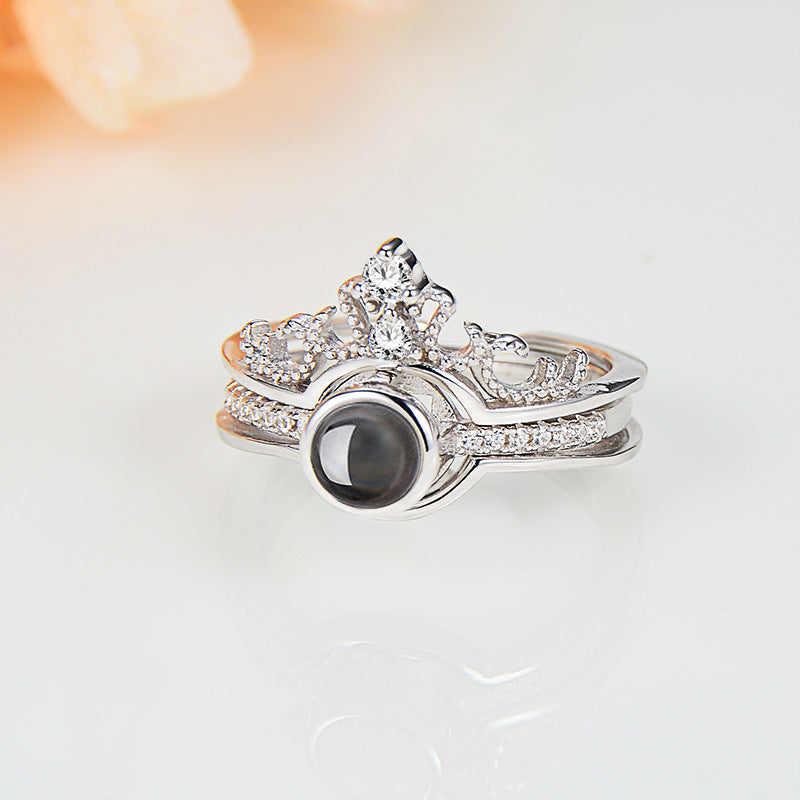 Personalized Photo Projection Ring