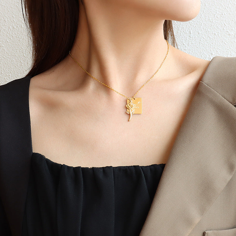 Heartfelt Valentine's Day Necklace