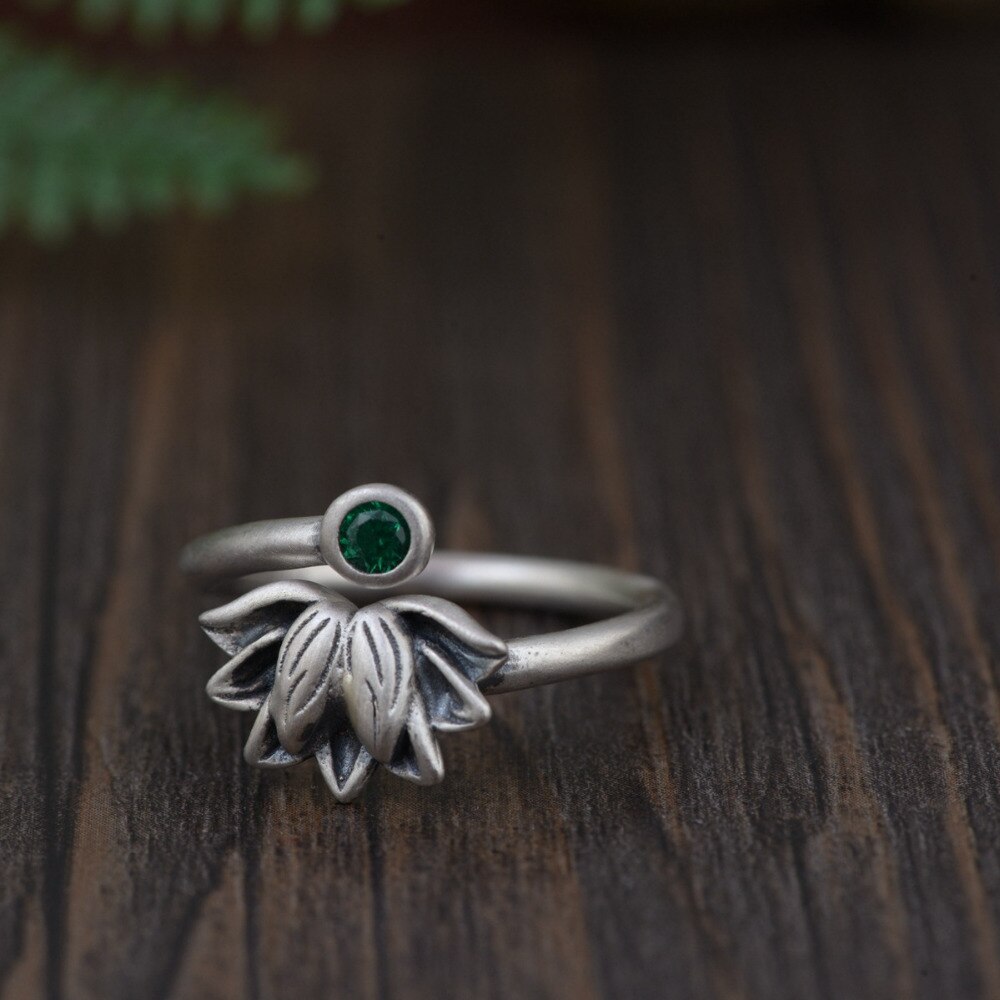 Glazed Lotus Ring
