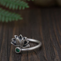 Glazed Lotus Ring