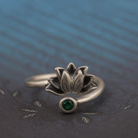 Glazed Lotus Ring