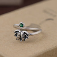 Glazed Lotus Ring