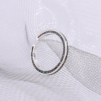 Rainbow Sparkling Ring