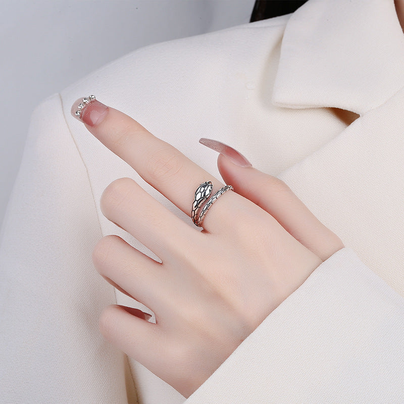 Vintage Snake Head Ring