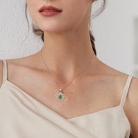 Vintage Hollow Eight-Star Necklace