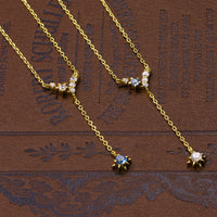 Five-pointed Star Y-shaped Tassel Necklace