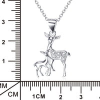 Doe and Fawn Necklace
