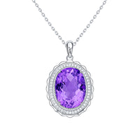 Royal Violet Radiance Necklace