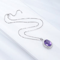 Royal Violet Radiance Necklace