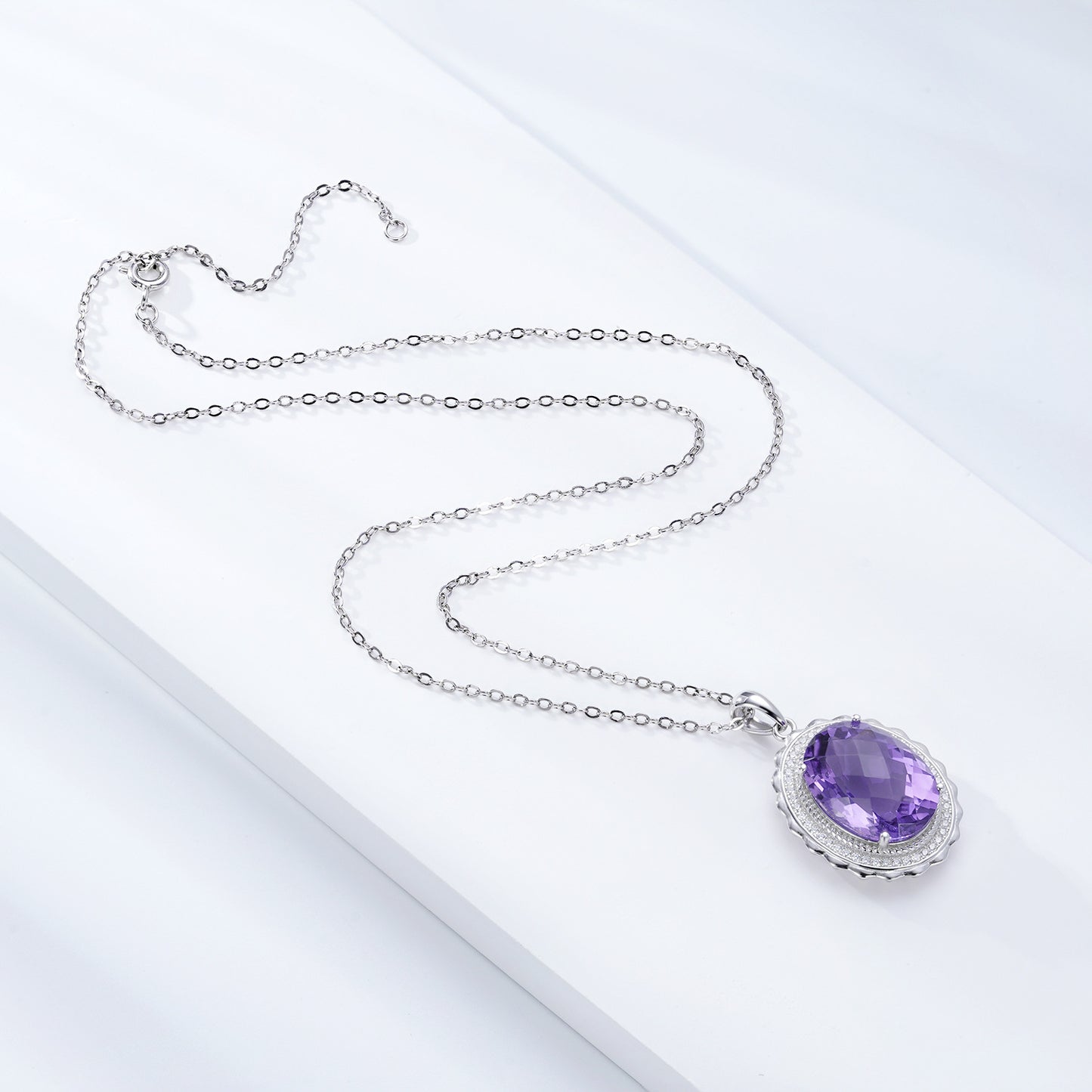 Royal Violet Radiance Necklace
