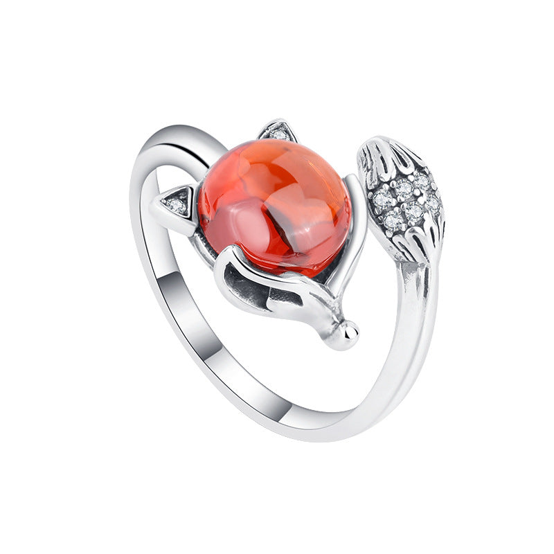 Vintage Ethnic Style Fox Ring