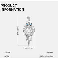 Owl Dream Catcher Pendant