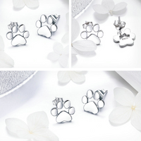 Dog Paw Earrings