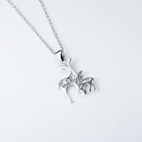 Doe and Fawn Necklace