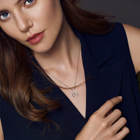 Hollow Out Life Tree Necklace