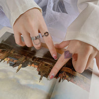 Inlaid Love Heart Ring