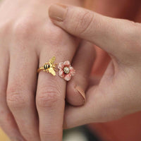 Inlaid Bee Painted Petals Sets