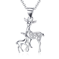 Doe and Fawn Necklace