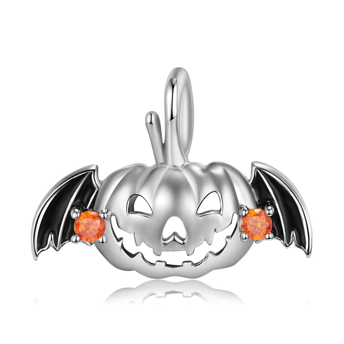 Hollow Flying Pumpkin Necklace