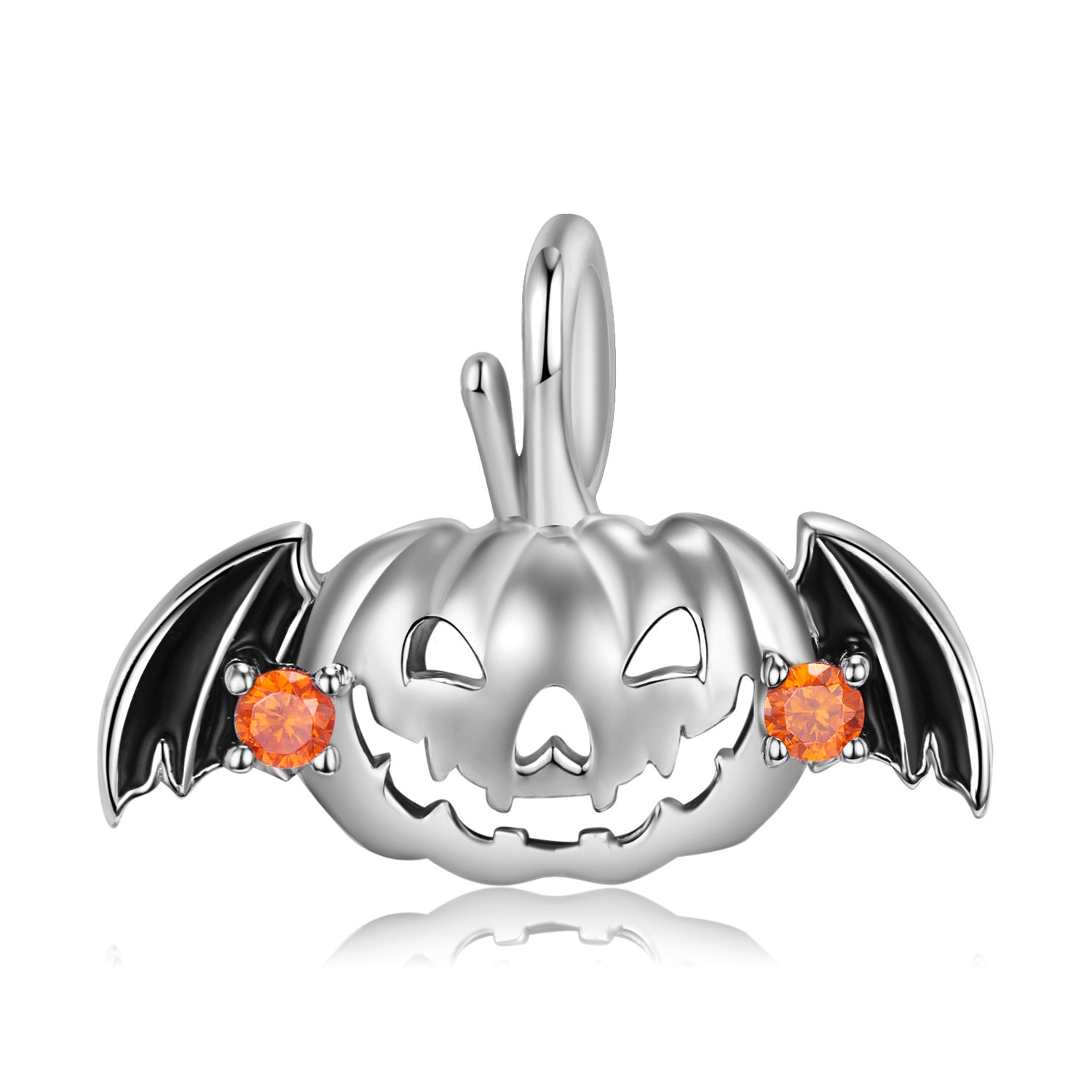 Hollow Flying Pumpkin Necklace